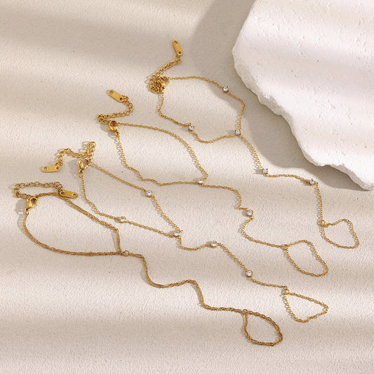 Hand Chain Ring Combo