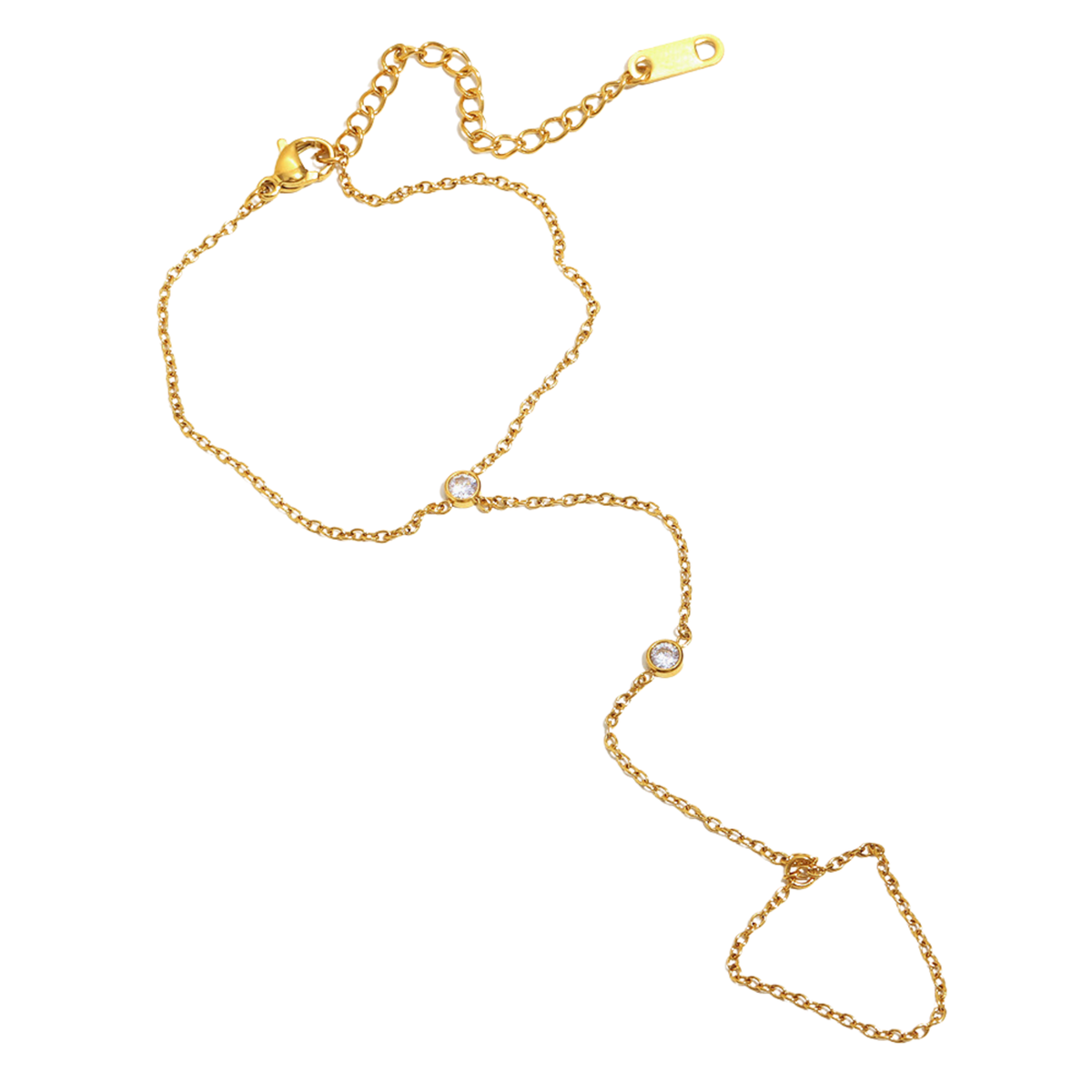 Hand Chain Ring Combo
