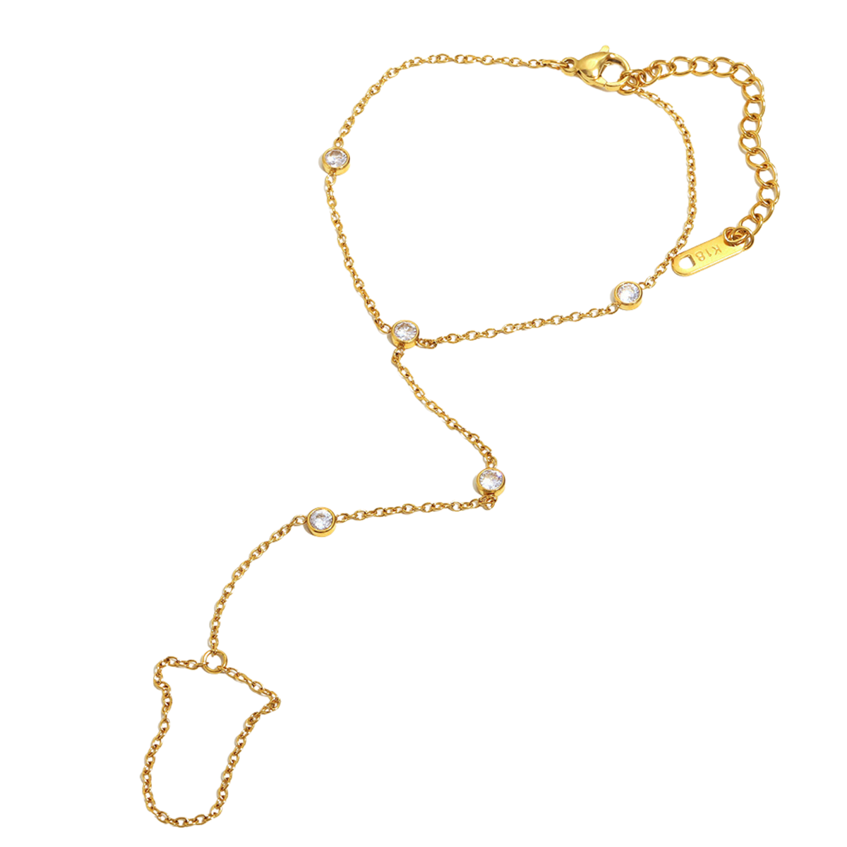 Hand Chain Ring Combo