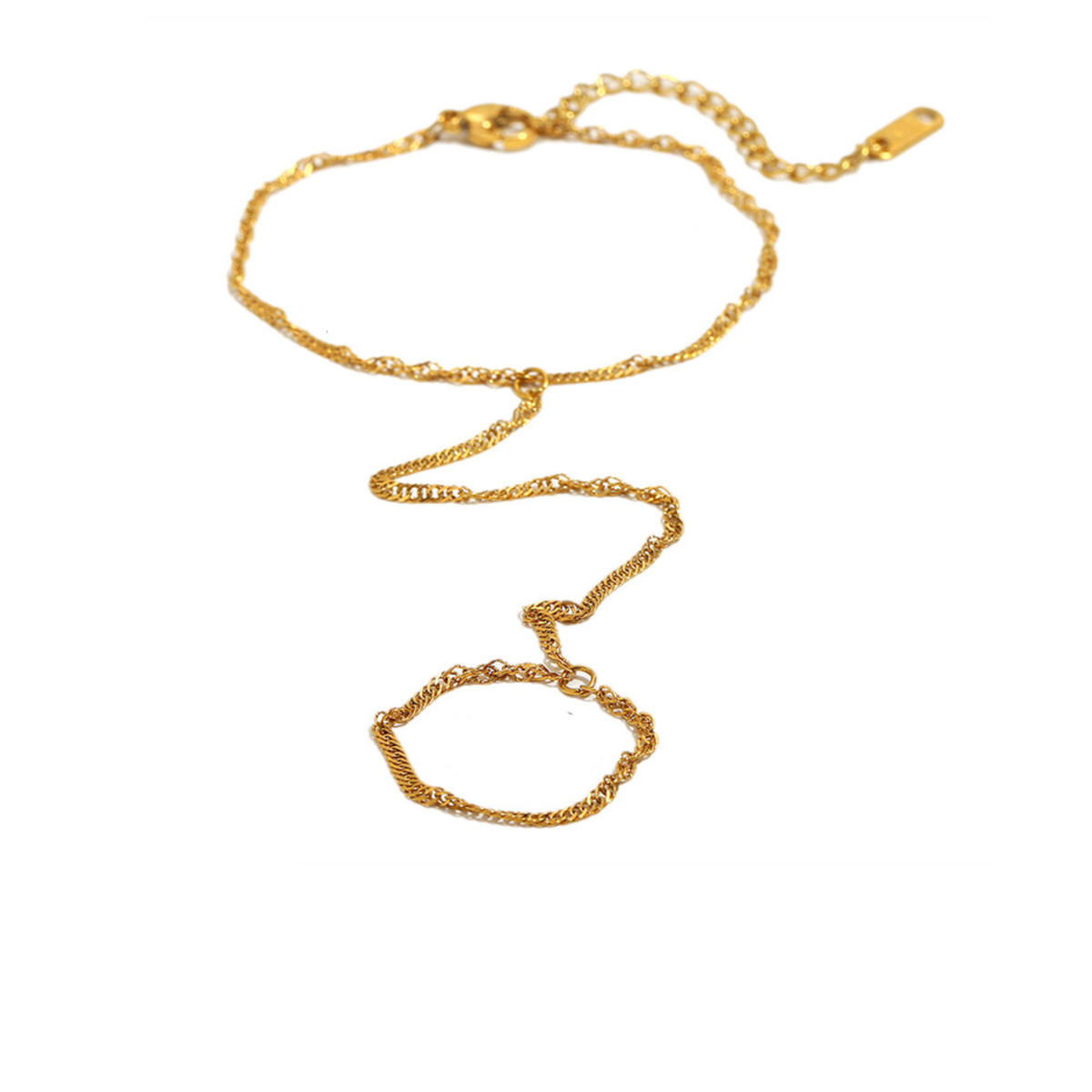 Hand Chain Ring Combo