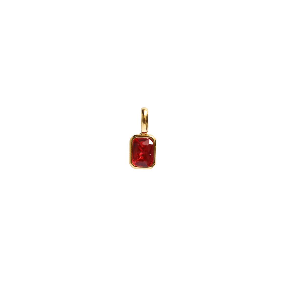 January birthstone charm 