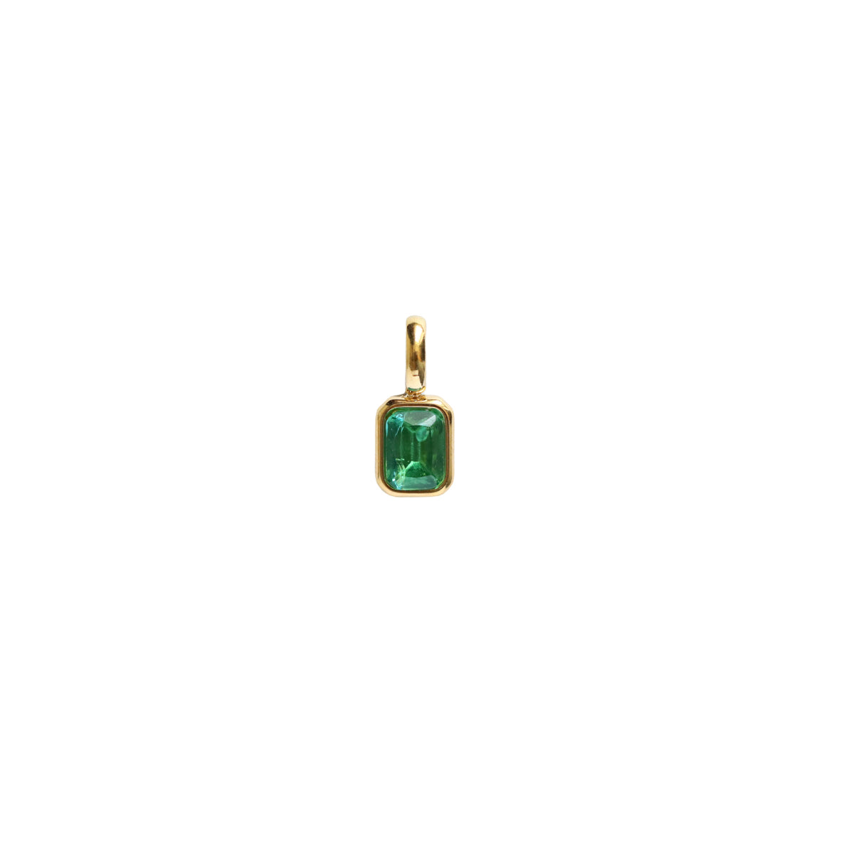 May birthstone charm 