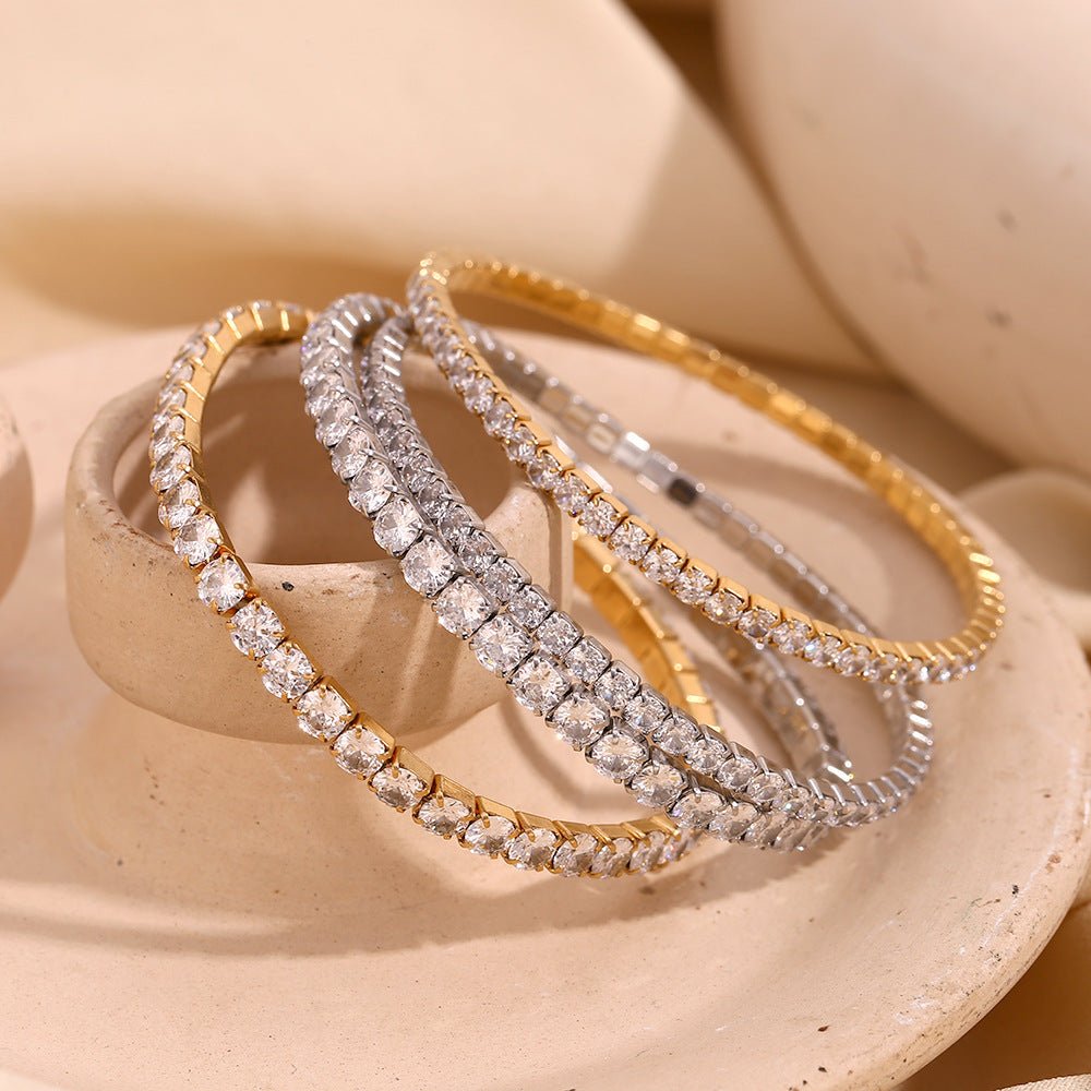 Classic Stretch Tennis Bracelet