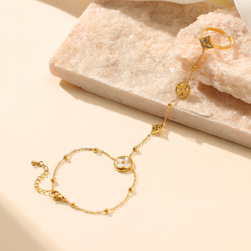 Clover Star Hand Chain